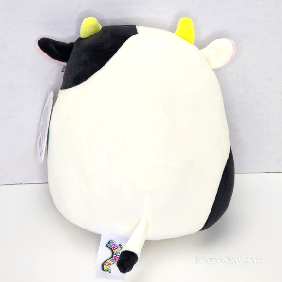 CLOVER 🐂 2021 O.G. Black & White Bull Cow Original Squishmallow for Cows NWT - Picture 5 of 9
